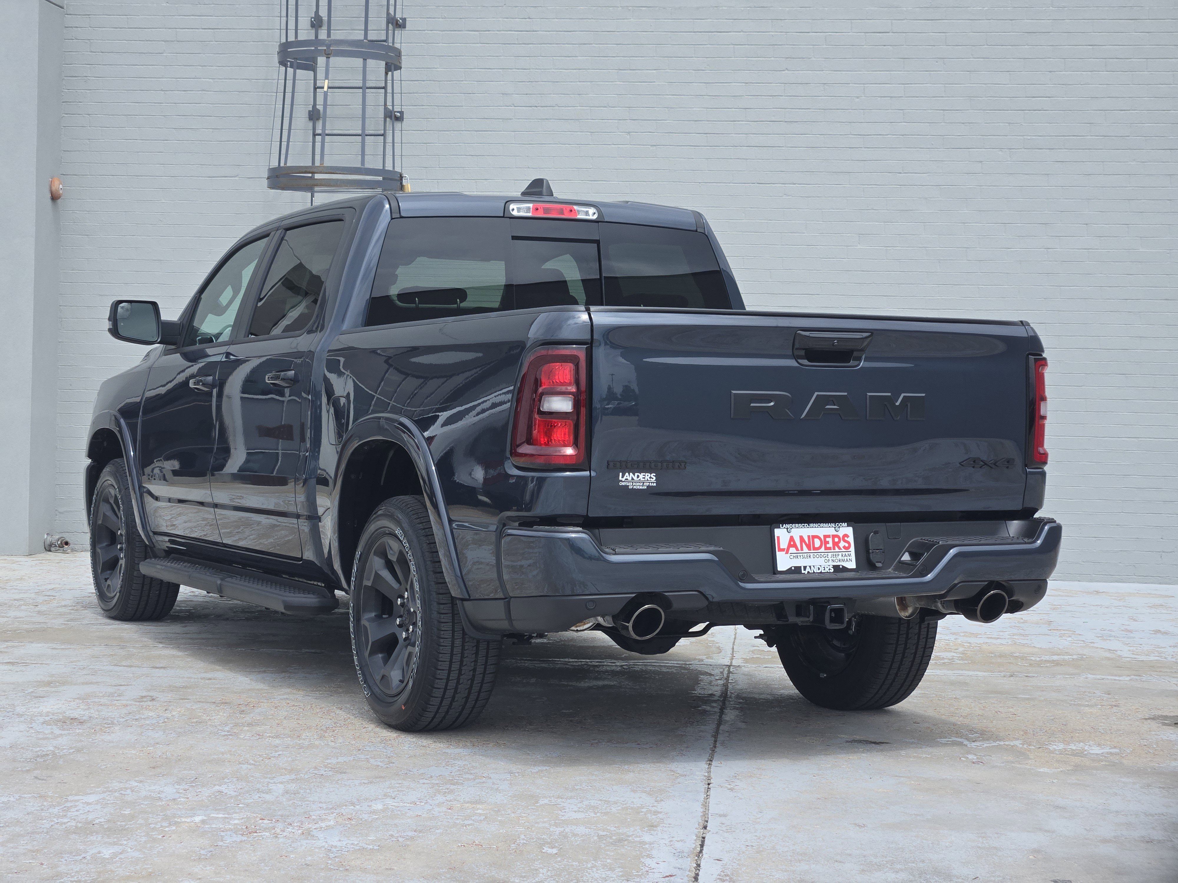 New 2026 Forged Blue Metallic Exterior Paint RAM Big Horn image 3