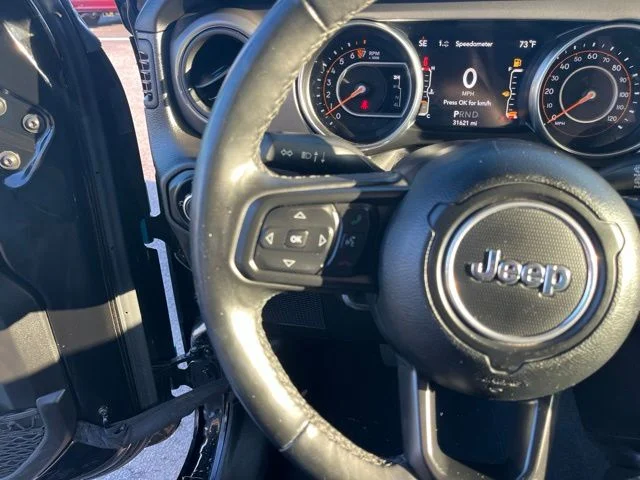 Used 2022 Black Jeep Unlimited Sport S image 18