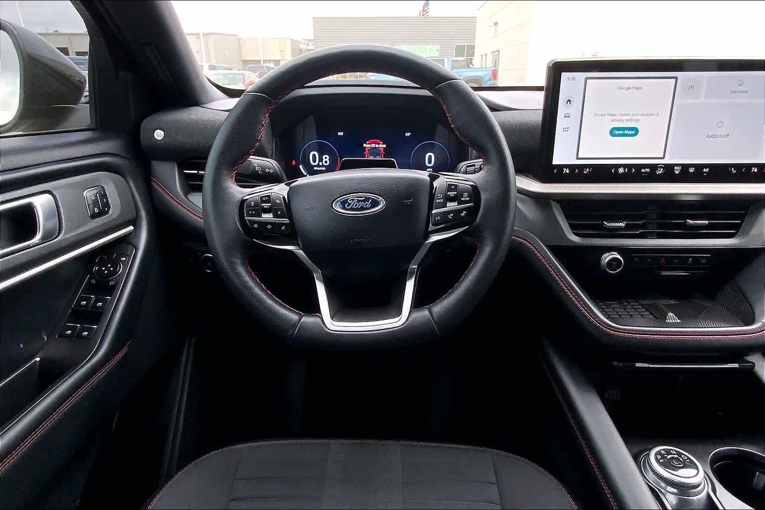 Used 2025 Rapid Red Metallic Tinted Clearcoat Ford ST-Line image 6