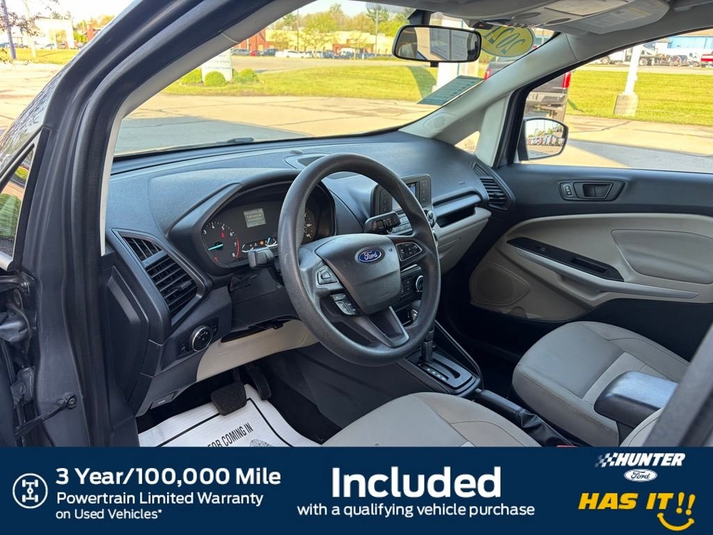 Used 2021 Ford EcoSport S with VIN MAJ3S2FE8MC418922 for sale in Marion, IN