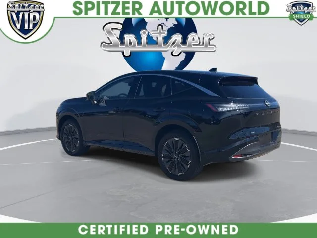 Certified Used 2025 Black Nissan Platinum image 7