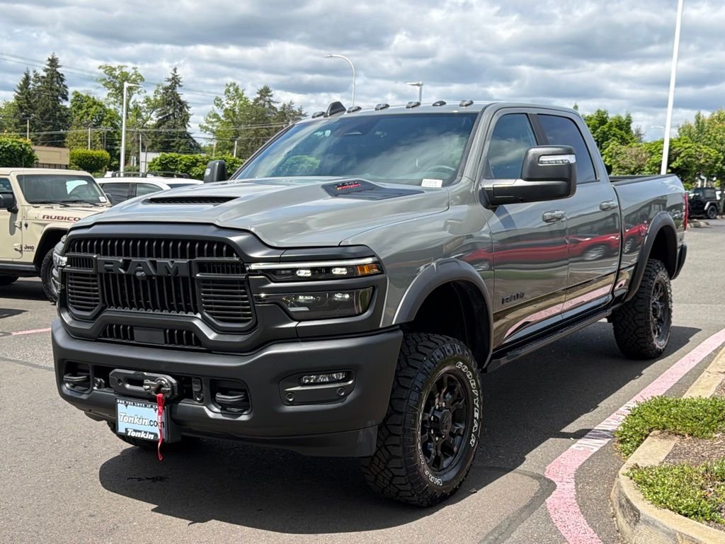New 2026 Ceramic Gray Clear-Coat Exterior Paint RAM Power Wagon image 4