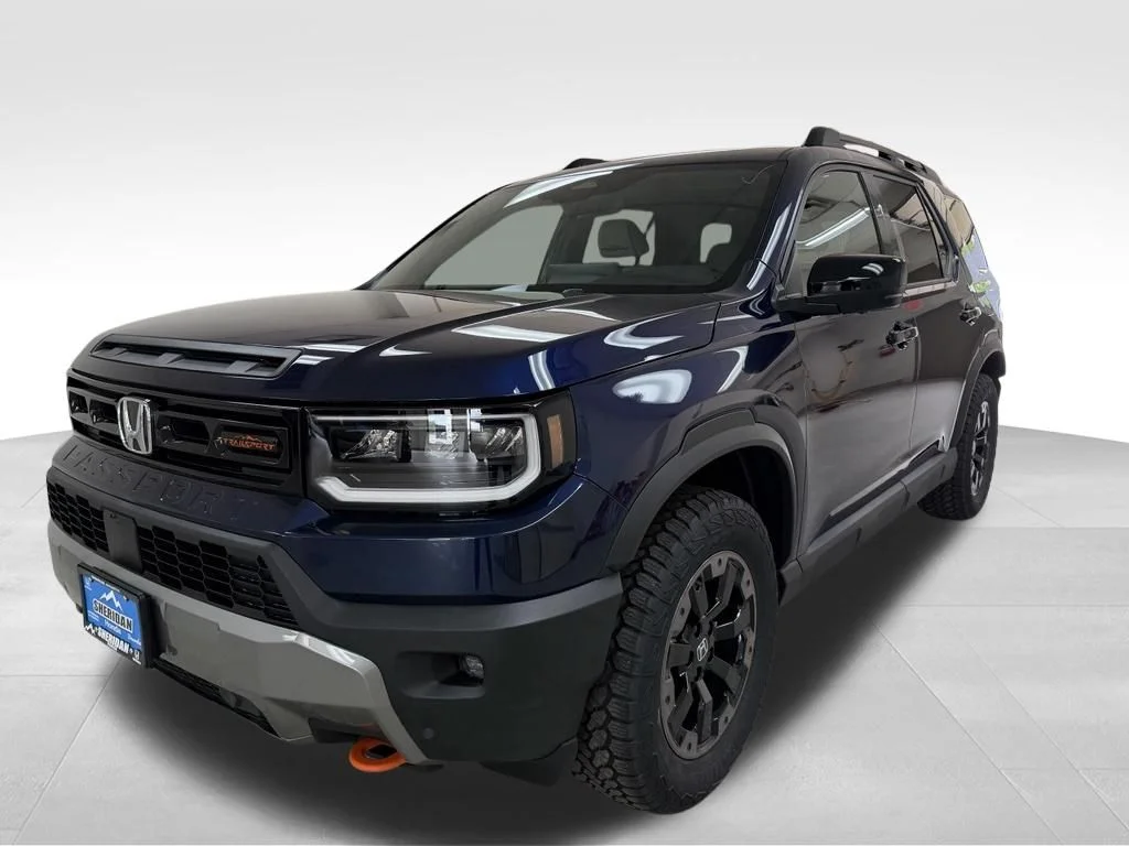 New 2026 Obsidian Blue Pearl Honda TrailSport Elite image 3