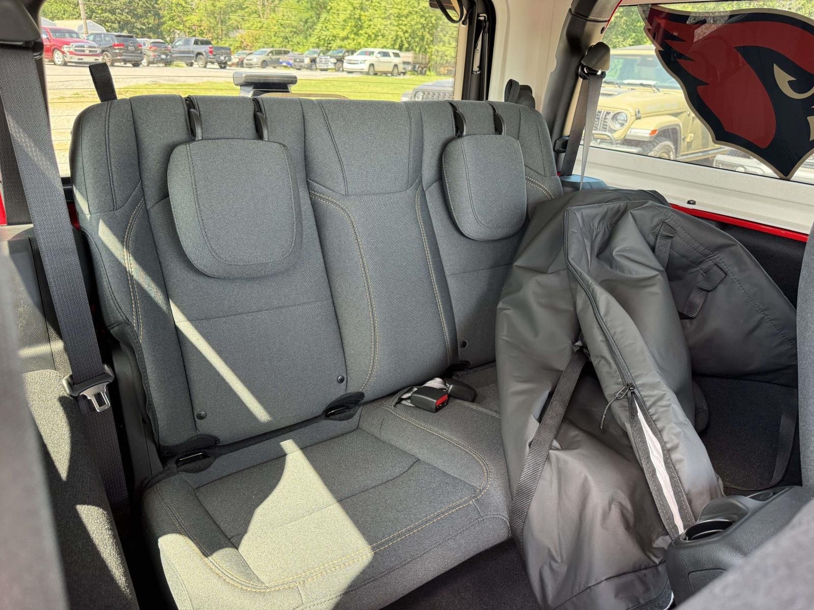 Used 2025 Firecracker Red Clearcoat Jeep Sport image 17