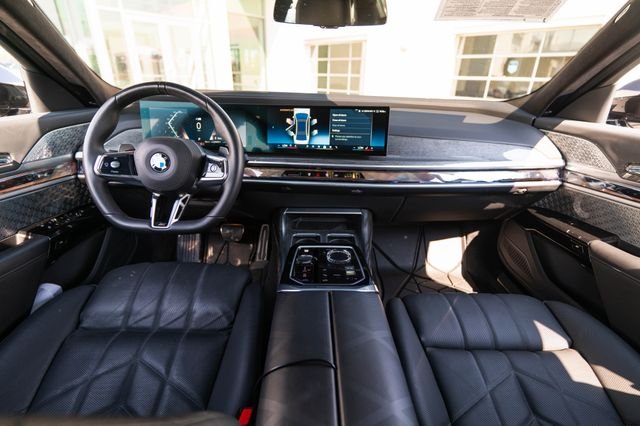 Certified Used 2025 Mineral White Metallic BMW 760i xDrive image 14