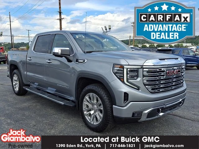 Certified Used 2023 Silver GMC Denali image 1