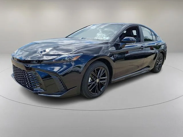 Used 2025 Black Toyota SE image 5