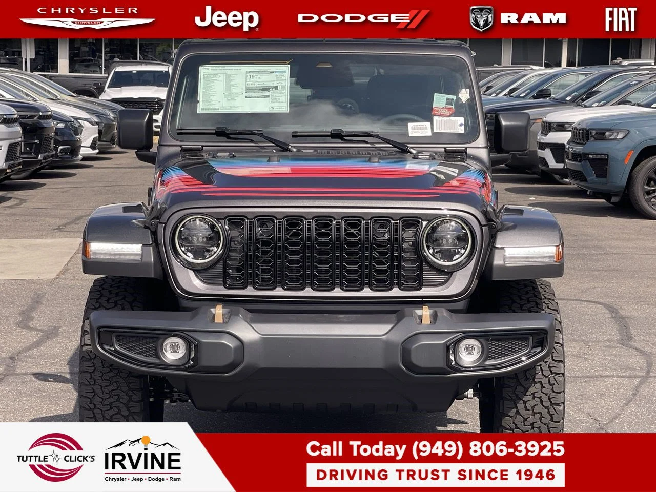 New 2027 Granite Crystal Metallic Clear-Coat Paint Jeep Rewind image 8