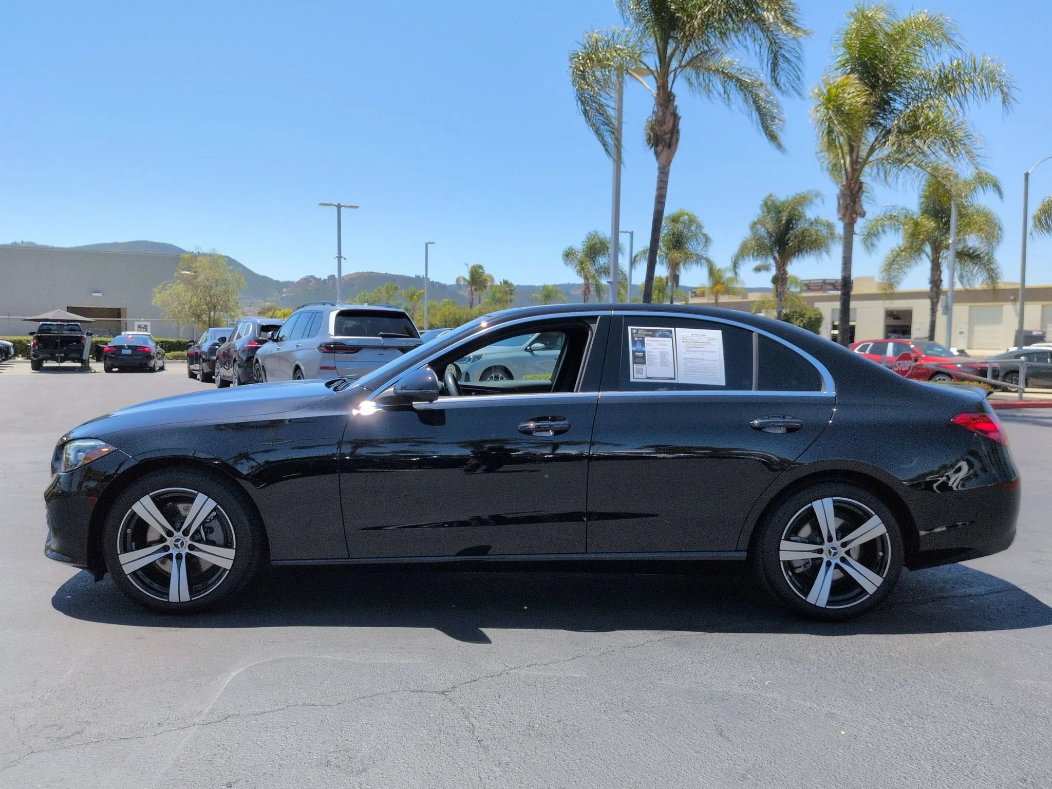 Used 2025 BLACK Mercedes-Benz C300 image 5