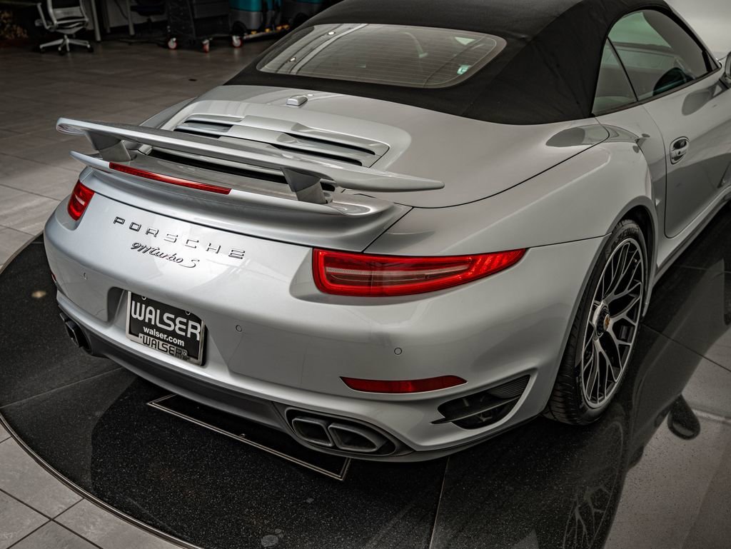 Certified Used 2014 Silver Porsche Turbo S image 22
