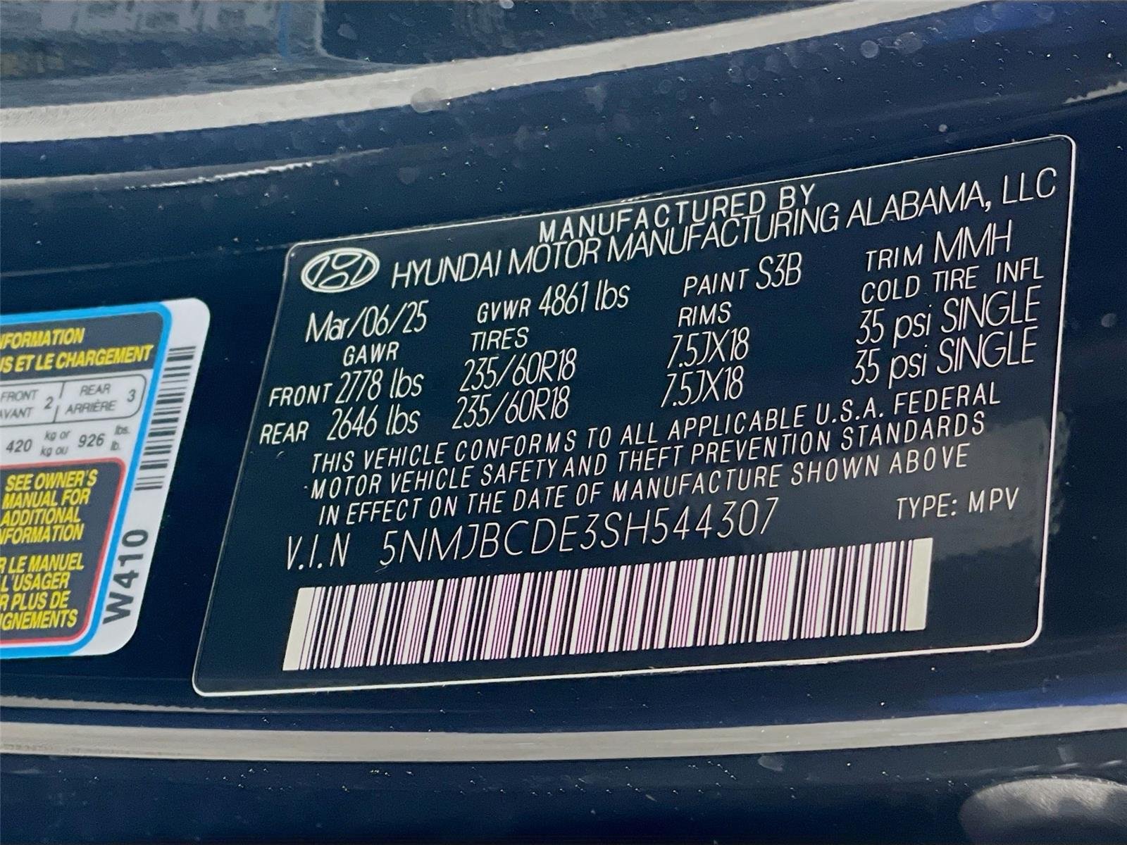 Used 2025 Phantom Black Hyundai SEL image 35