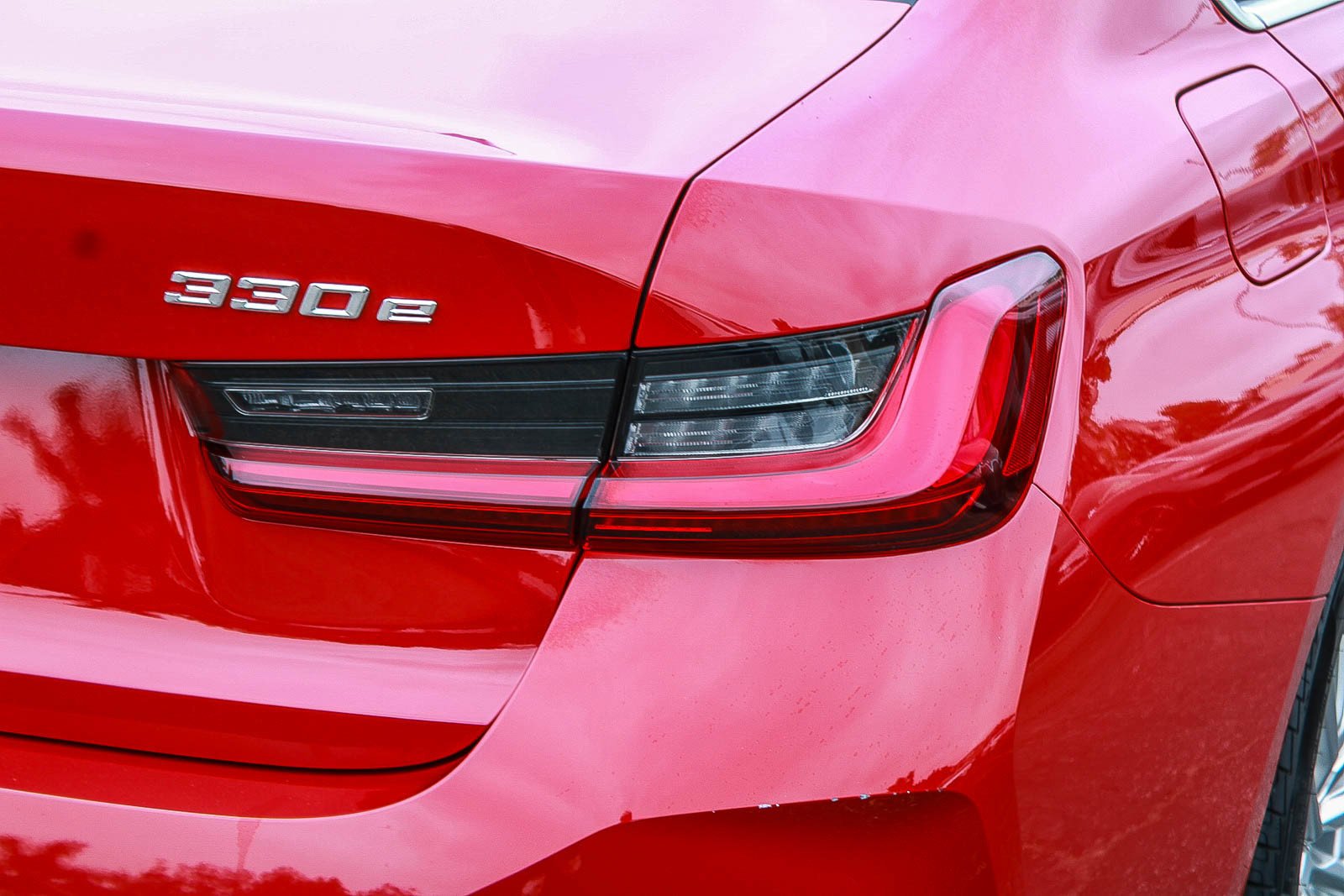 Used 2024 Melbourne Red Metallic BMW 330e image 7