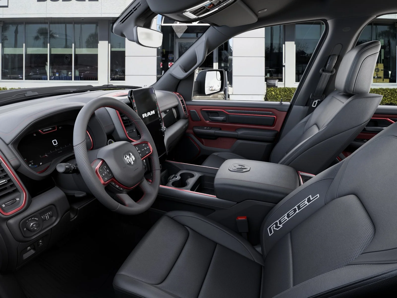 New 2026 Diamond Black Crystal Pearl-Coat Exterior Paint RAM Rebel image 22