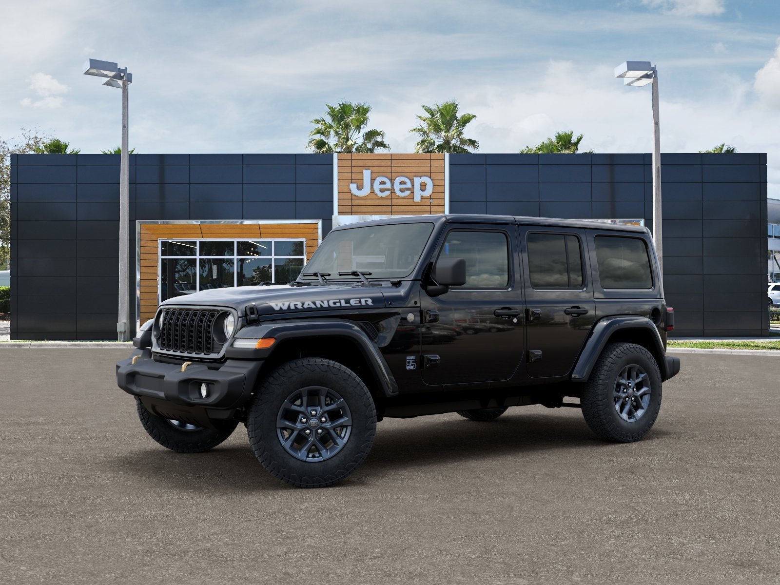 New 2026 Black Clearcoat Jeep 85th Anniversary image 2