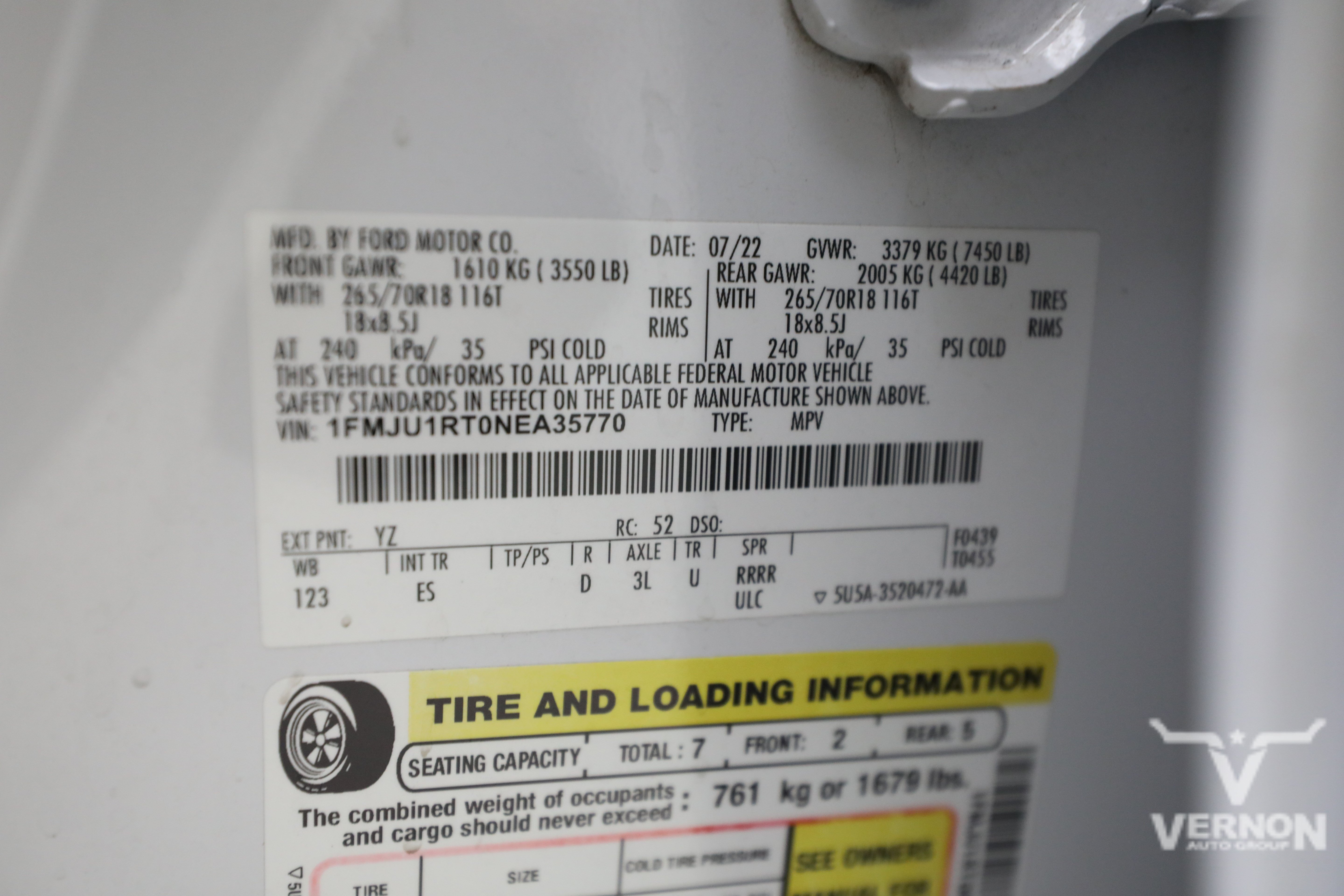 Used 2022 Oxford White Ford Y image 35
