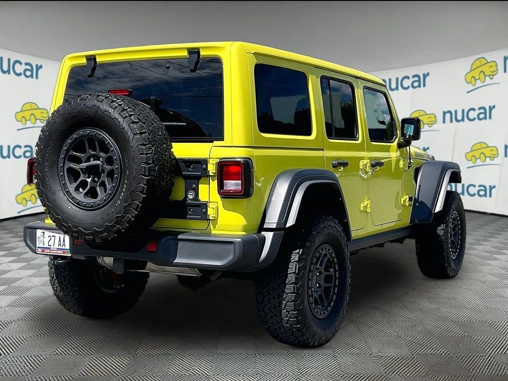 Used 2022 Yellow Jeep Unlimited High Tide image 6