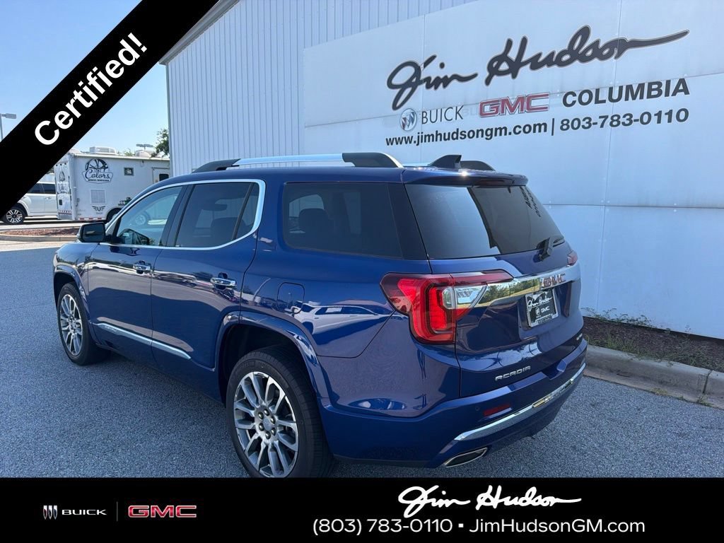 Used 2023 Ultra Blue Metallic GMC Denali image 3