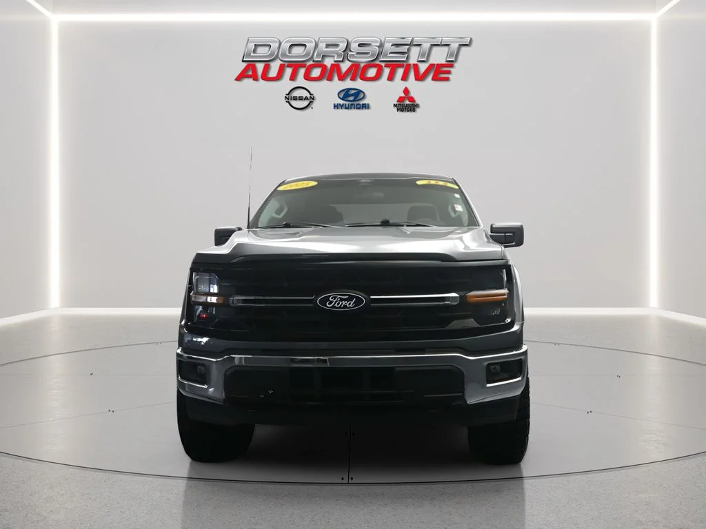 Used 2025 Carbonized Grey Metallic Ford XLT image 2