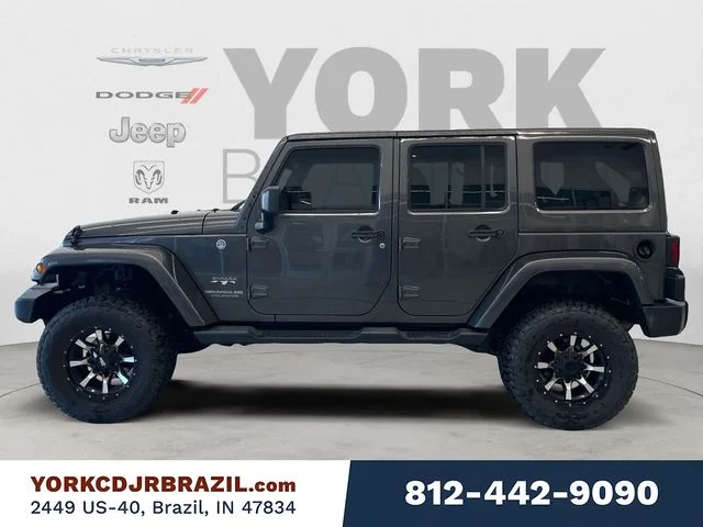 Used 2016 Jeep Wrangler Unlimited Sahara with VIN 1C4BJWEG9GL274188 for sale in Brazil, IN