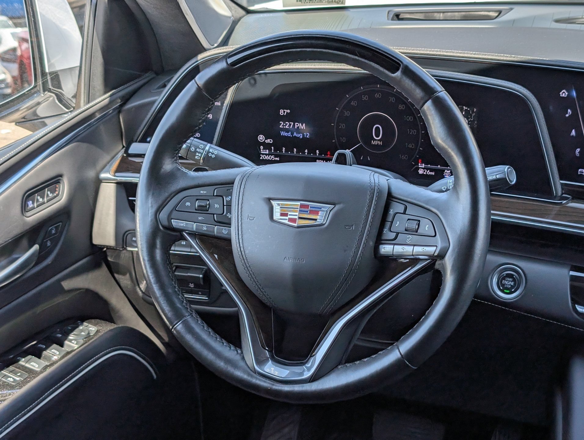 Used 2024 Crystal White Tricoat Cadillac Sport Platinum image 15