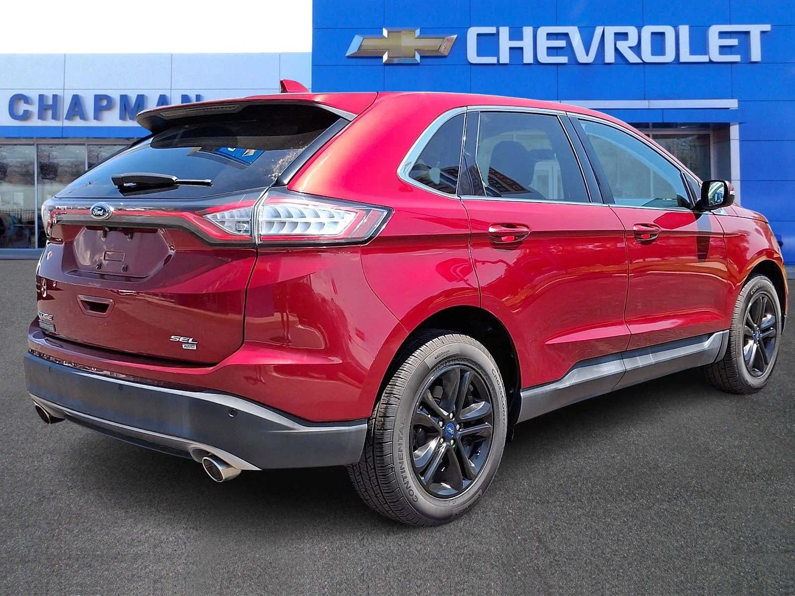 Used 2015 Red Ford SEL image 7
