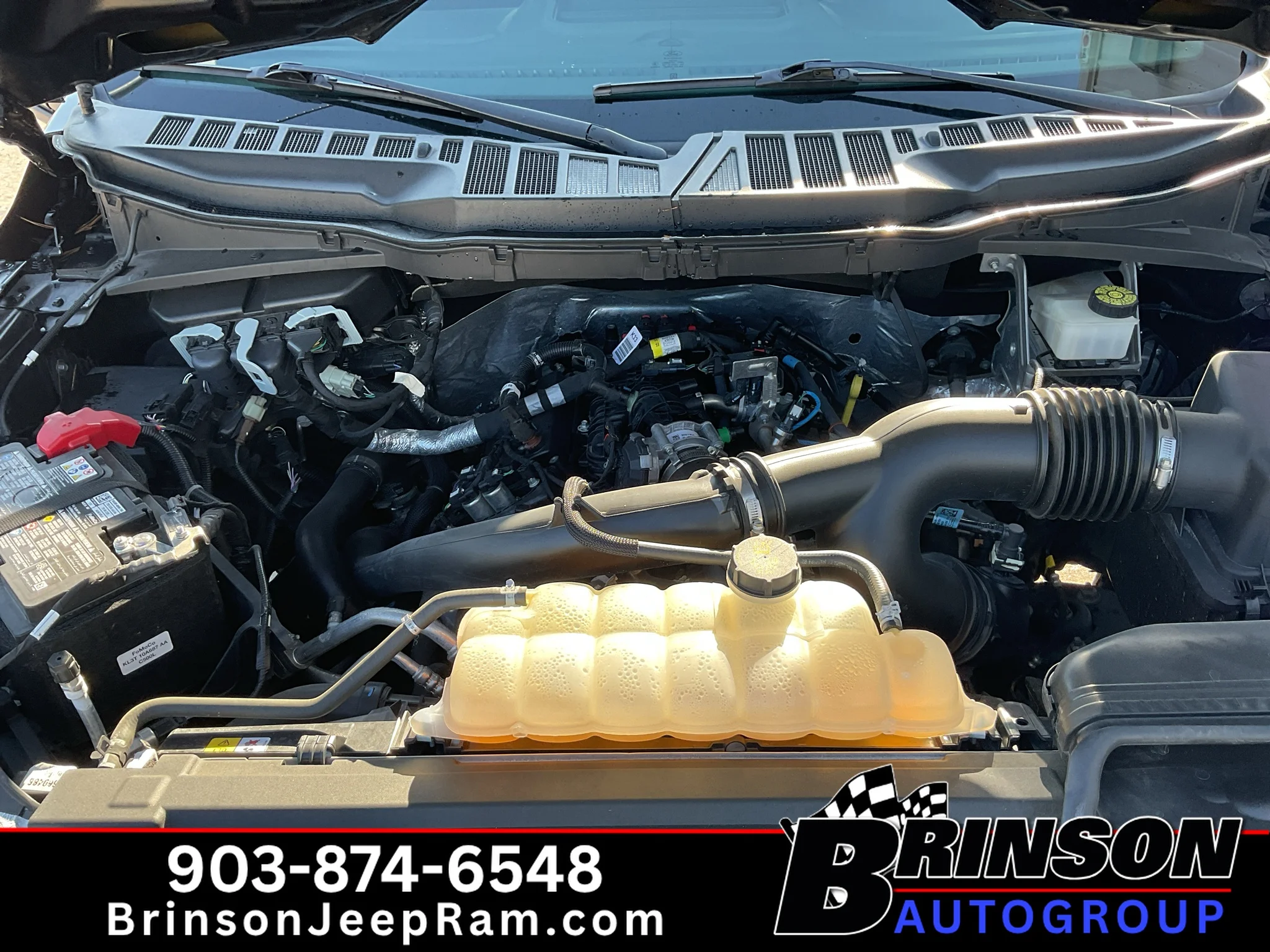 Used 2024 Agate Black Metallic Ford STX image 12