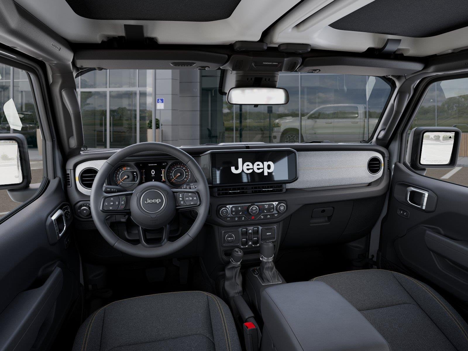 New 2027 Bright White Clear-Coat Paint Jeep Sport S image 14