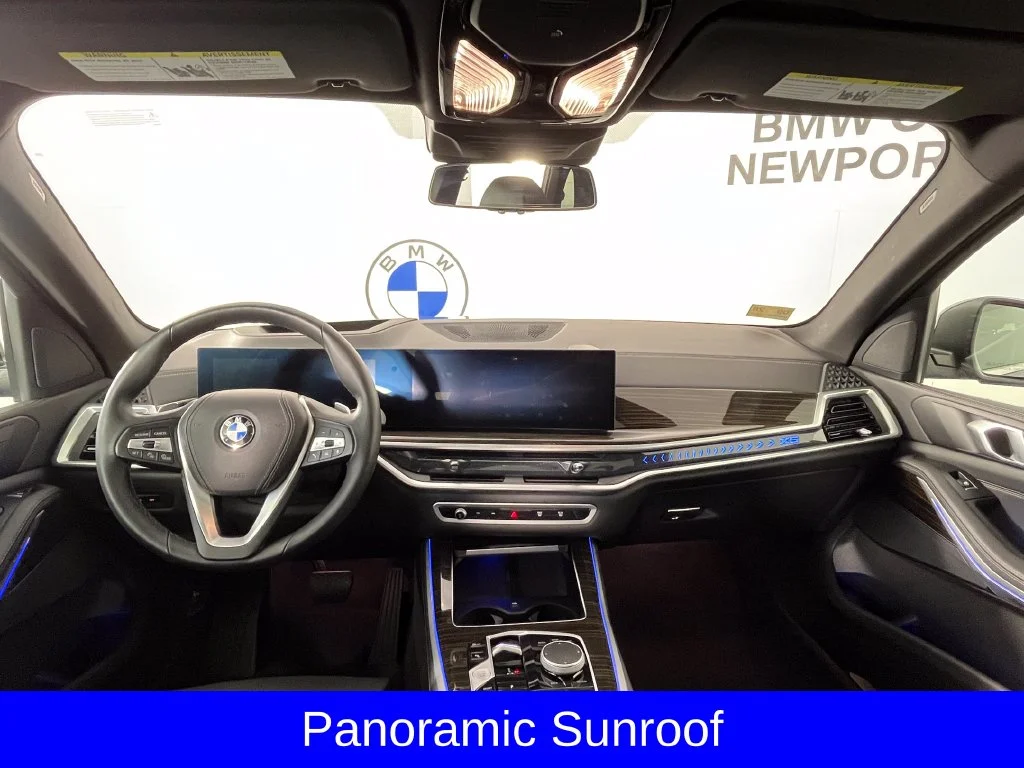 Certified Used 2024 Black Sapphire Metallic BMW xDrive40i image 5