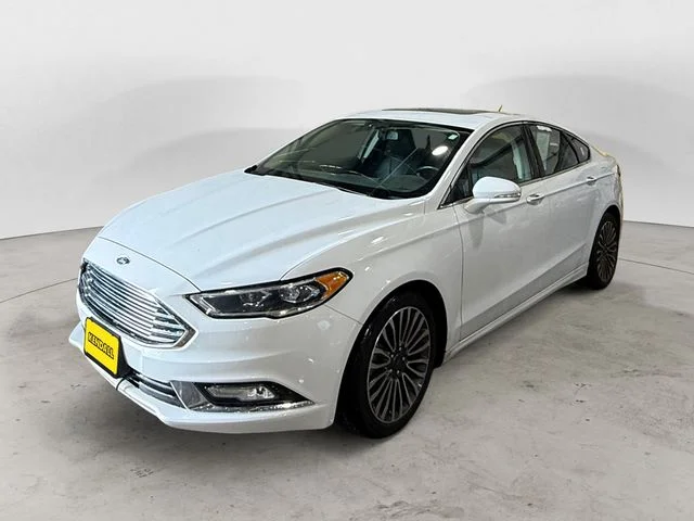 Used 2018 White Ford Titanium image 1