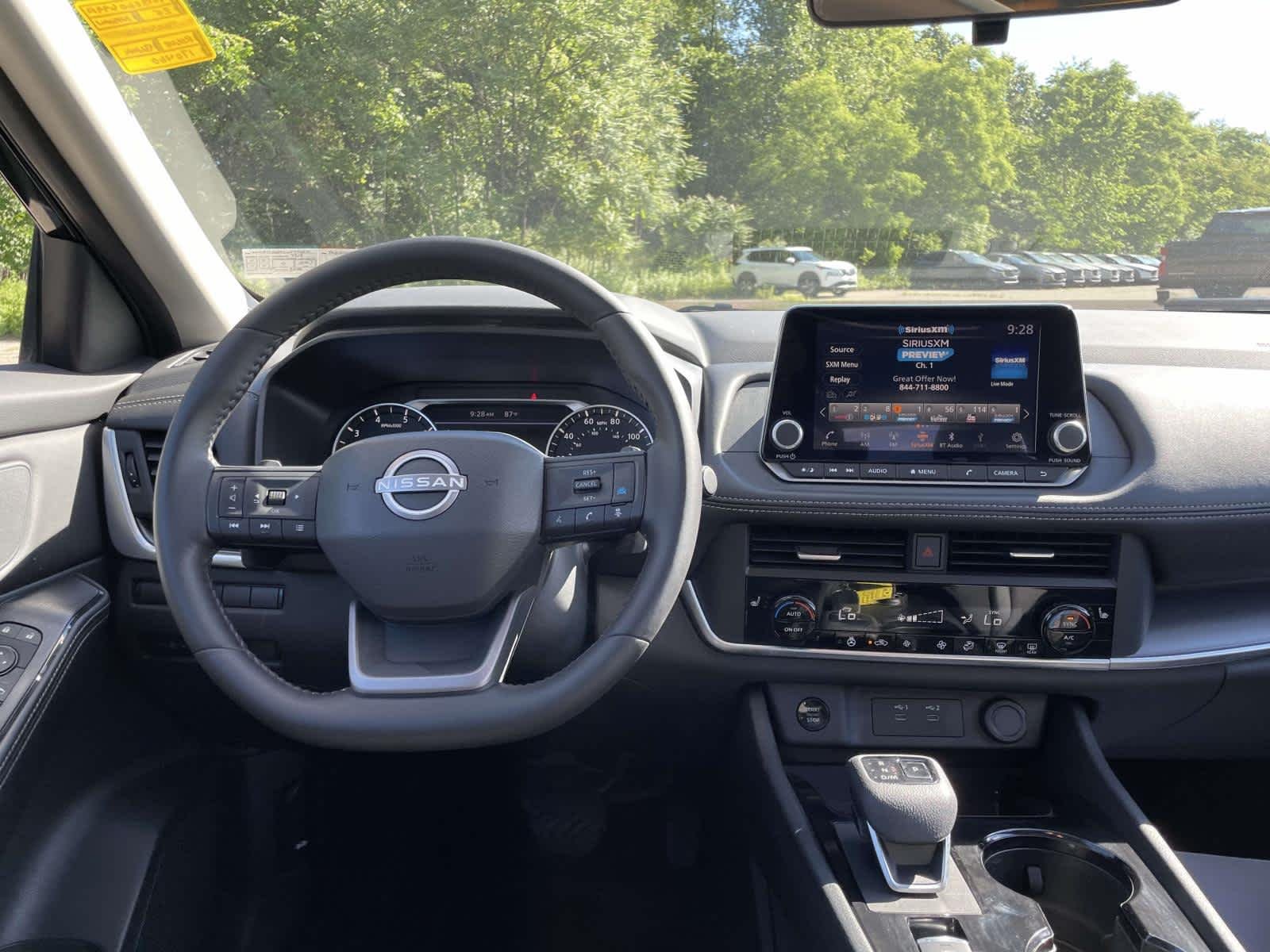 Certified Used 2025 Super Black Nissan SV image 2