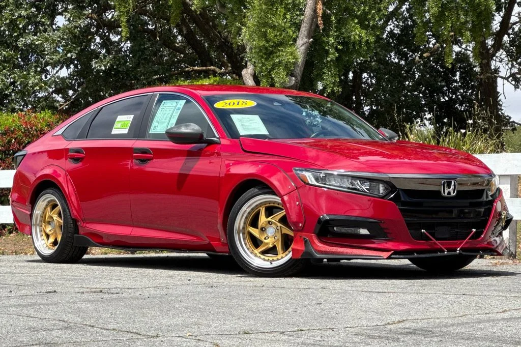 Used 2018 Honda Accord Sport with VIN 1HGCV1F38JA044993 for sale in Novato, CA