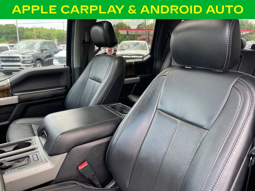 Used 2019 Velocity Blue Metallic Ford Lariat image 16
