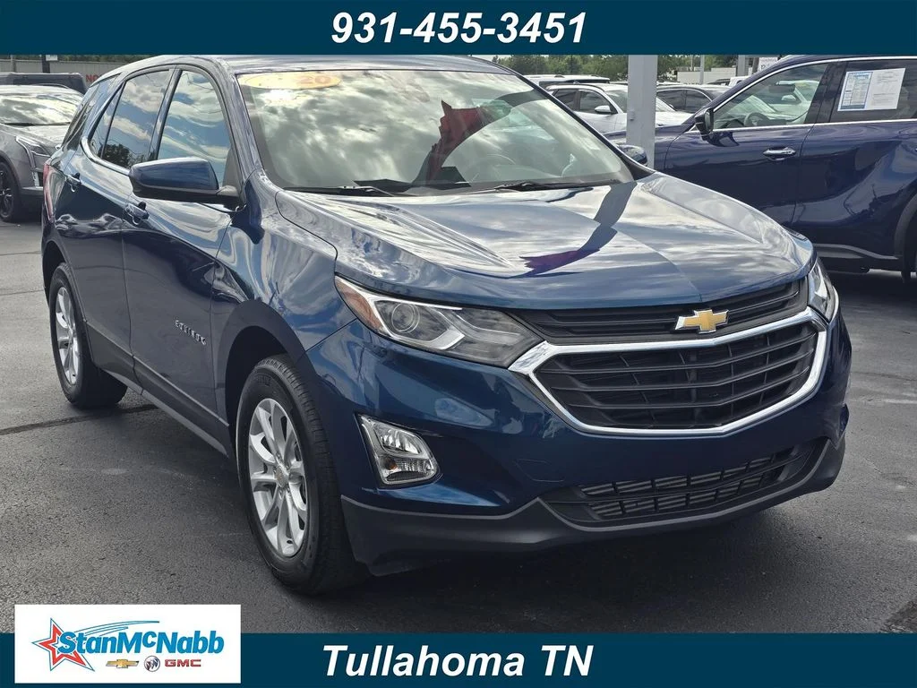 Used 2020 PACIFIC BLUE METALLIC Chevrolet LT image 1