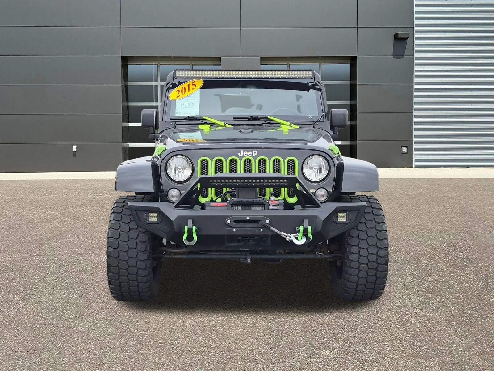 Used 2015 Jeep Wrangler Unlimited Sahara with VIN 1C4BJWEG8FL738991 for sale in Cheyenne, WY