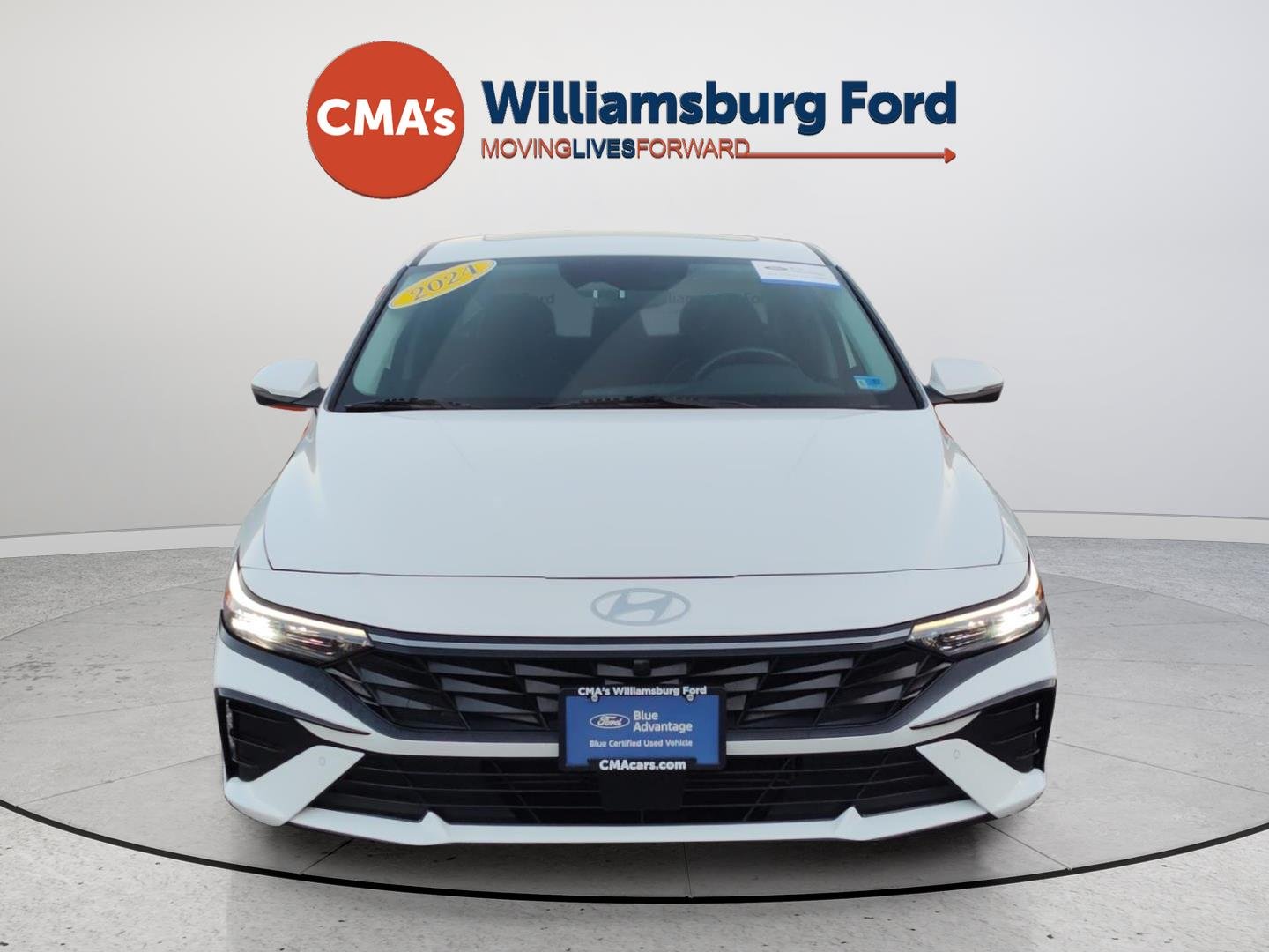 Used 2024 Serenity White Hyundai Limited image 8