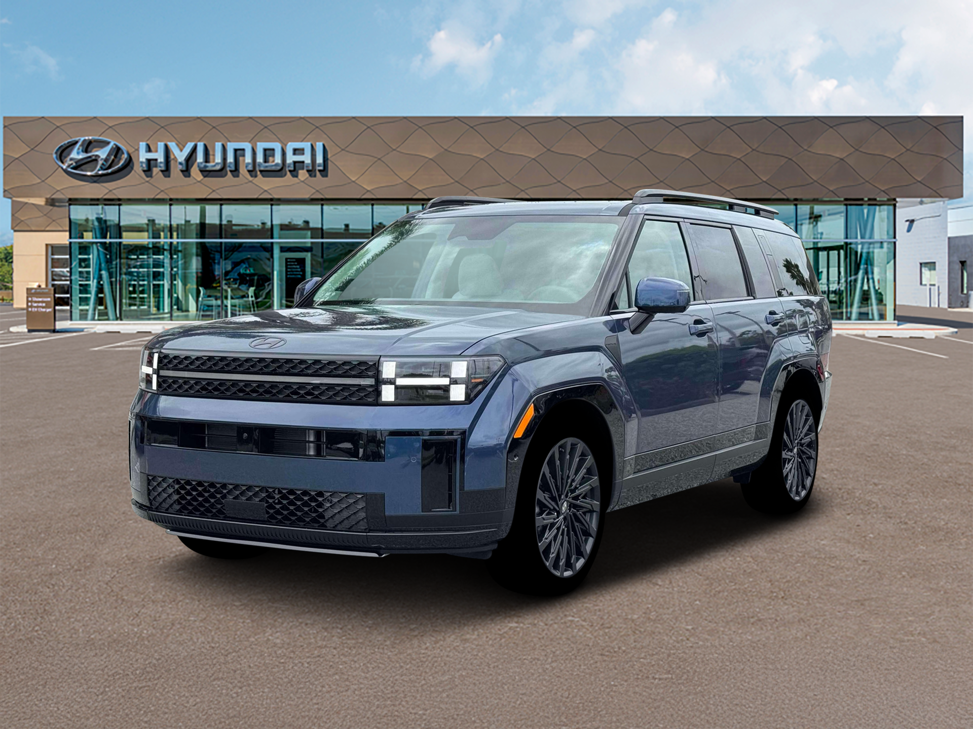New 2026 Blue Hyundai Calligraphy FWD image 1
