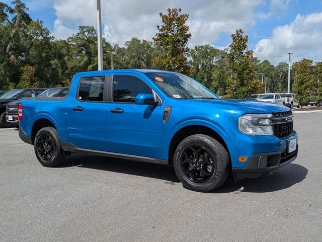 Certified Used 2022 Velocity Blue Metallic Ford XLT image 2