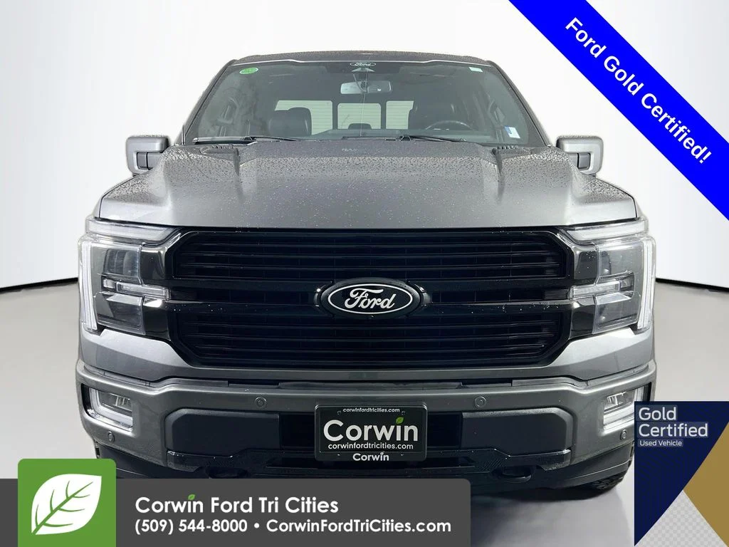 Certified Used 2024 Gray Metallic Ford Platinum image 4