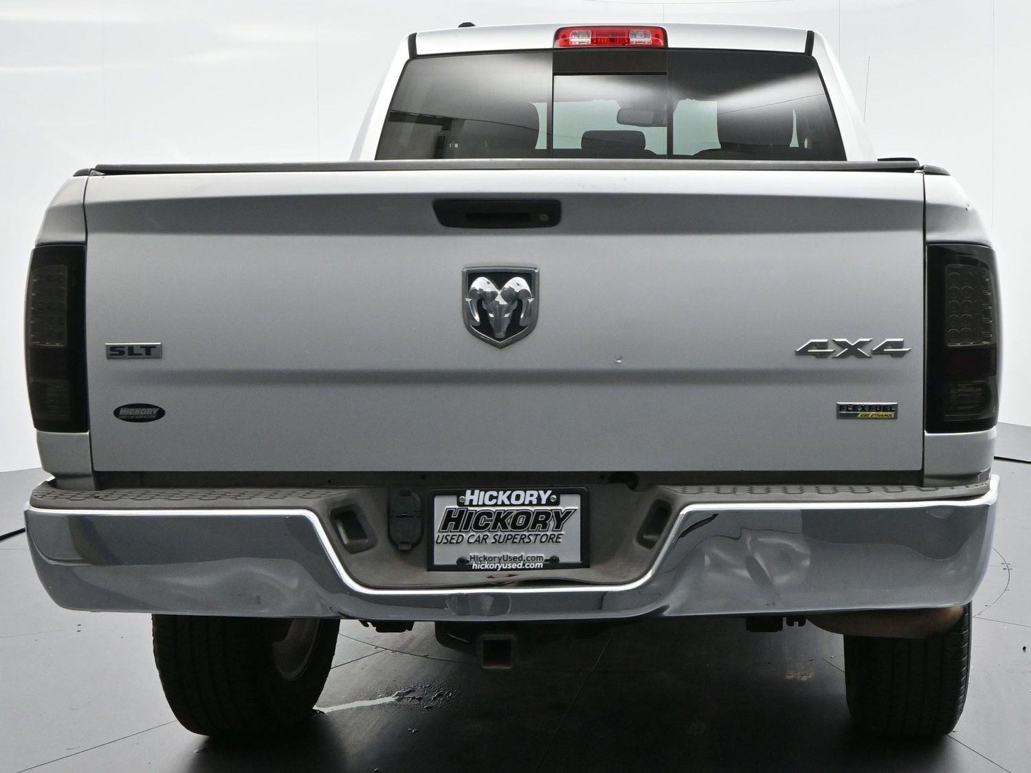 Used 2015 Bright Silver Metallic Clearcoat Ram SLT image 6