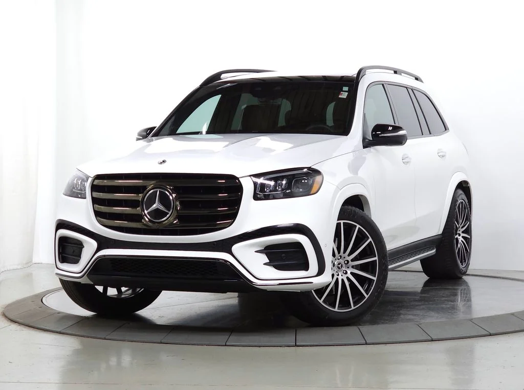 Used 2024 White Mercedes-Benz GLS 450 image 1