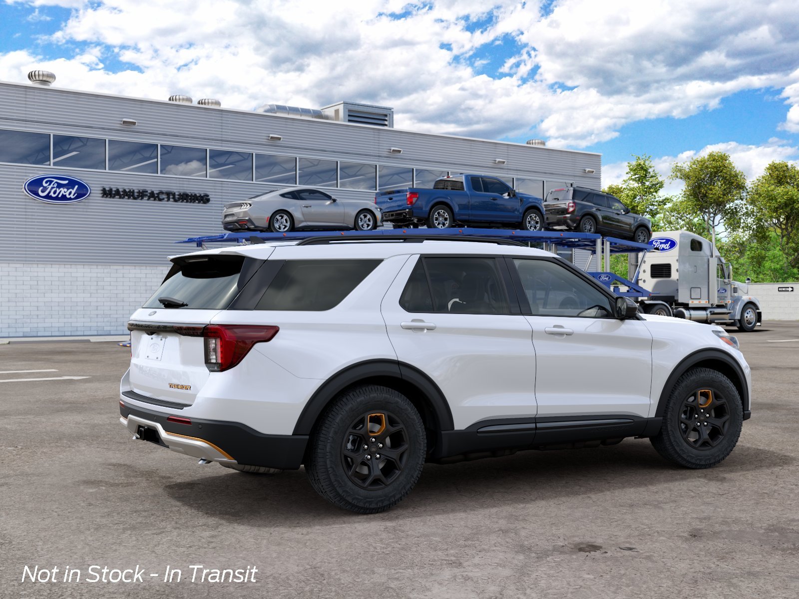 New 2027 White Metallic Ford Tremor image 6