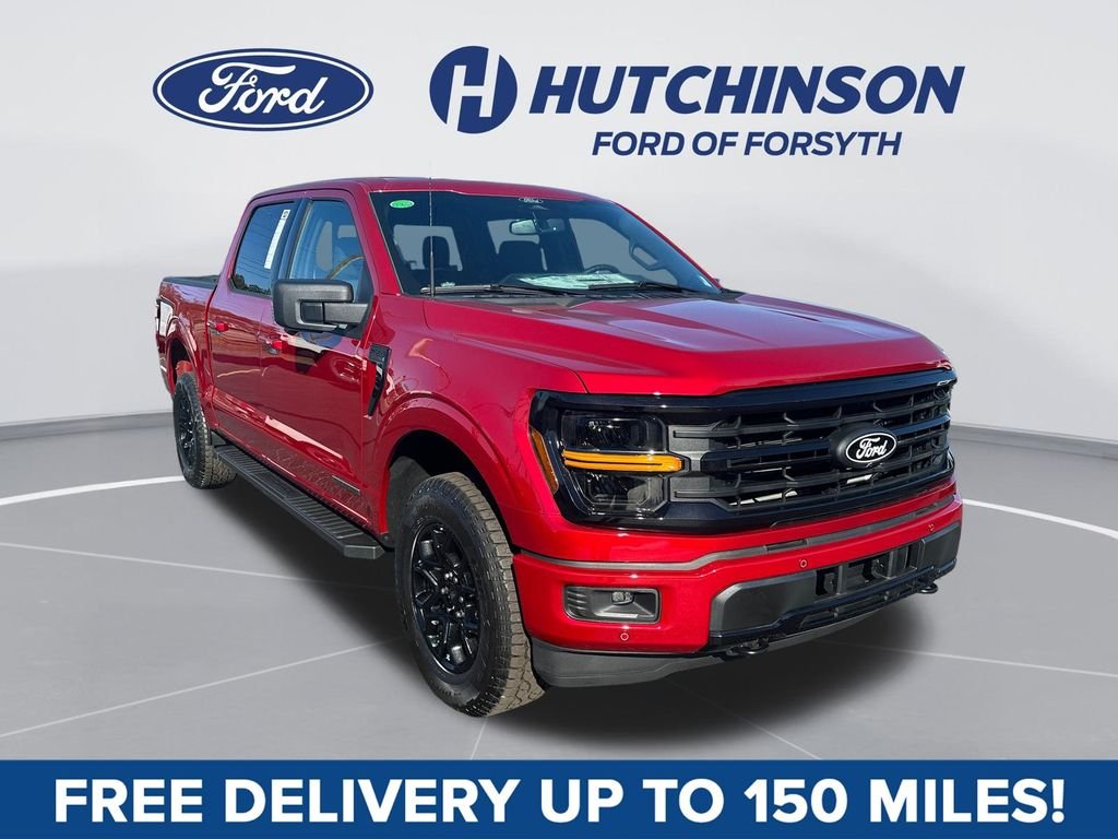 New 2025 Red Ford XLT image 1
