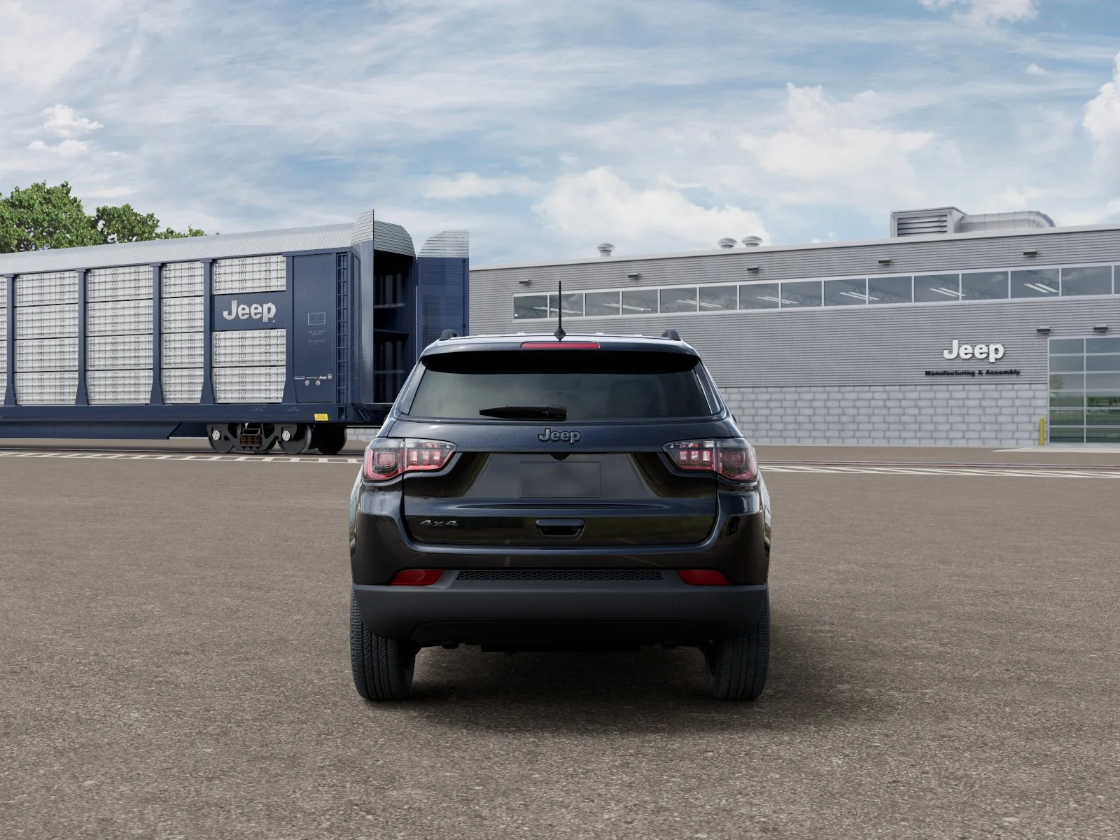New 2026 Diamond Black Crystal Pearlcoat Jeep Latitude image 7