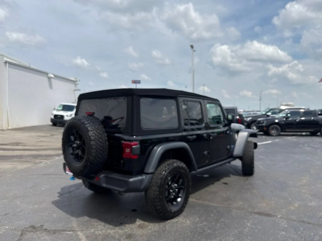 Used 2024 Black Jeep Willys 4xe image 50