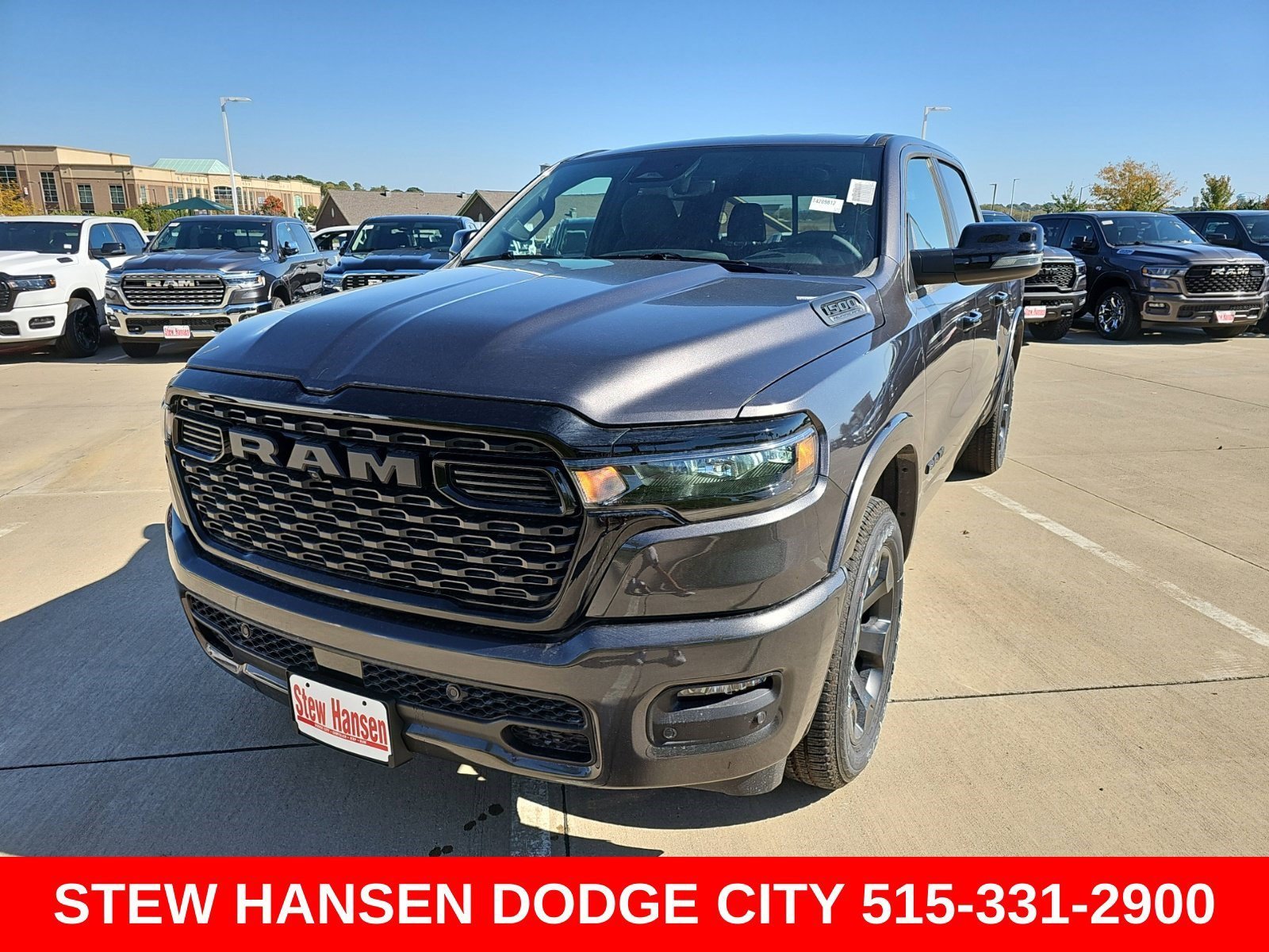 New 2026 Granite Crystal Metallic Clearcoat Ram Big Horn image 1