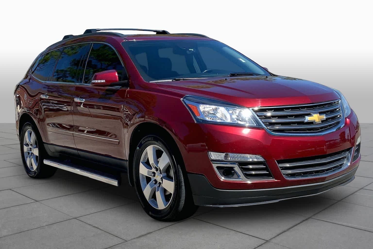 Used 2015 Siren Red Tintcoat Chevrolet LTZ image 3
