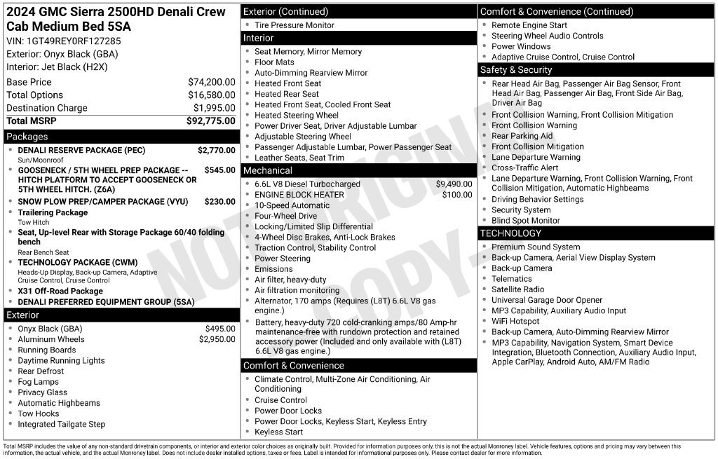 Used 2024 Black GMC Denali image 26