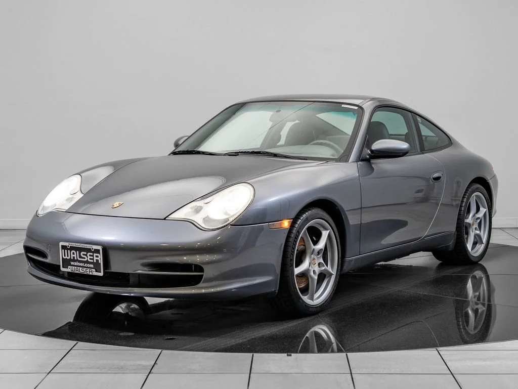Used 2002 Seal Grey Metallic Porsche Carrera image 1