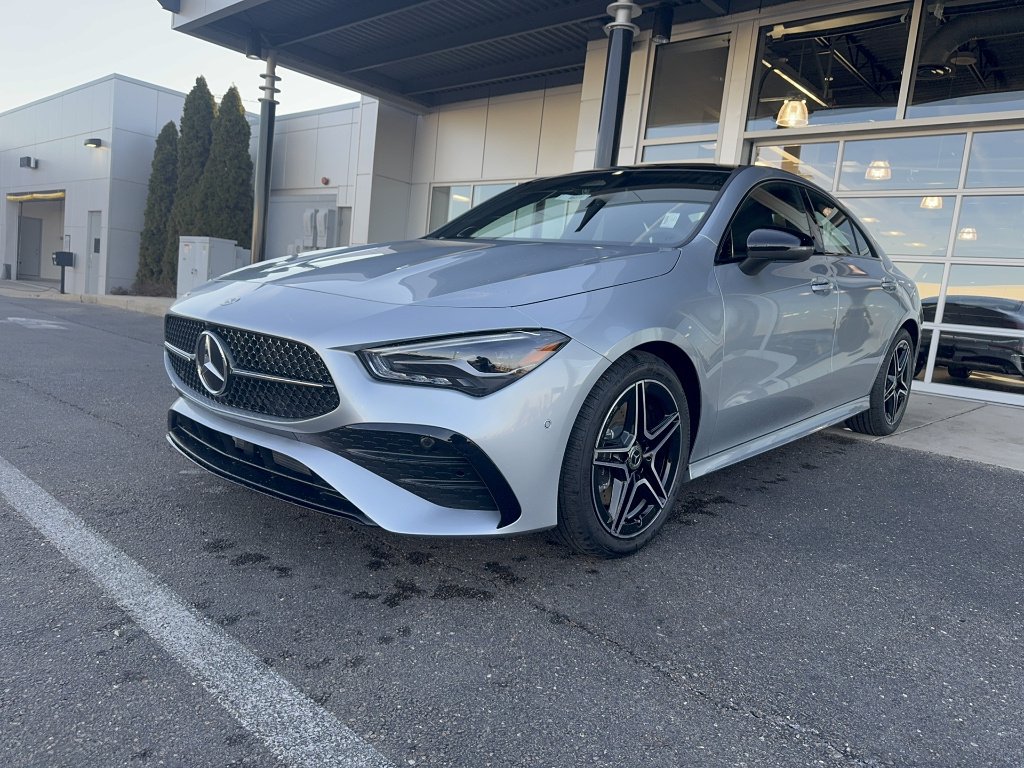 New 2026 Cirrus Silver Metallic Mercedes-Benz CLA 250 4MATIC® image 1