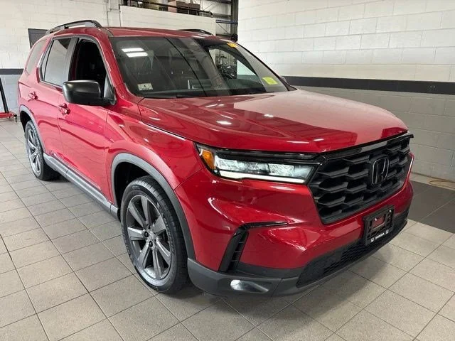 Certified Used 2023 Radiant Red Honda Sport image 1